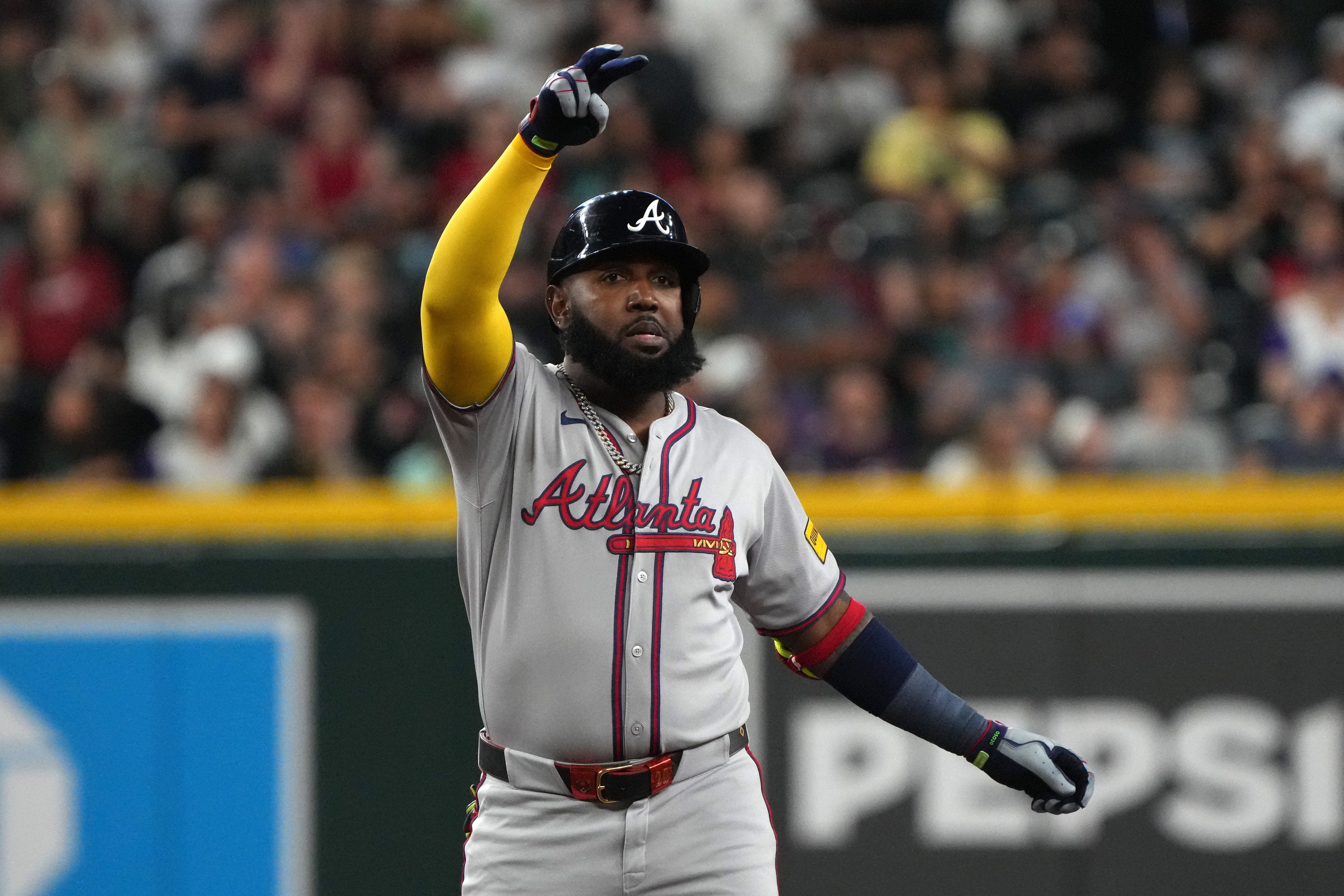 Marcell Ozuna could hit a homer today - Source: Imagn